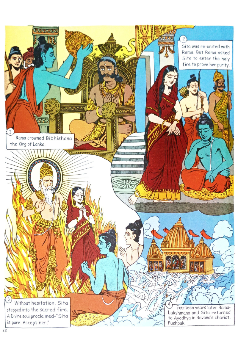 Ramayana in Pictures — Purna Chandra Chakraborty