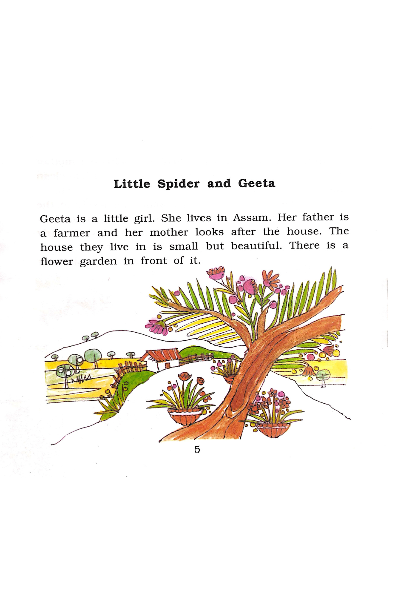 Little Spider and Geeta - Parthasarathi Chakraborty