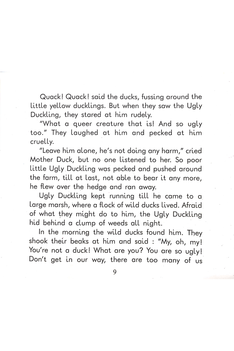 The Ugly Duckling - Rachael Mac Bean