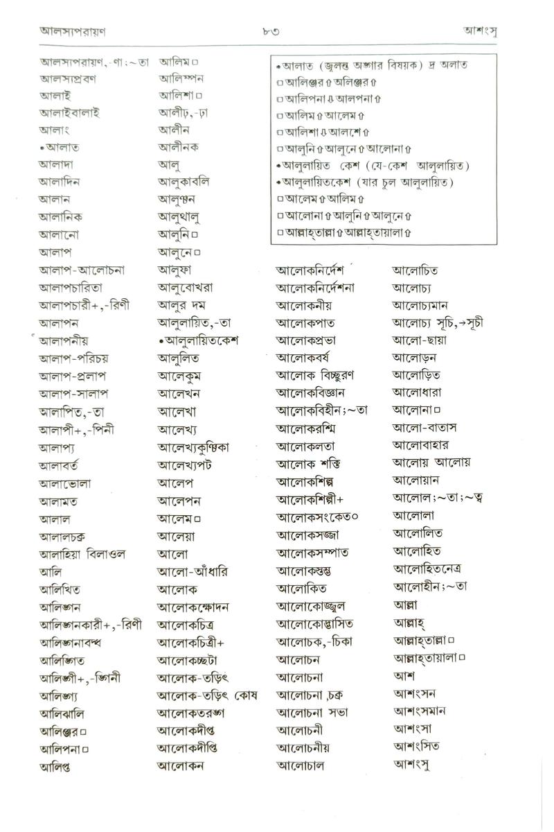 Samsad Banan Abhidhan 3rd Edition — Ashok Mukhopadhyay