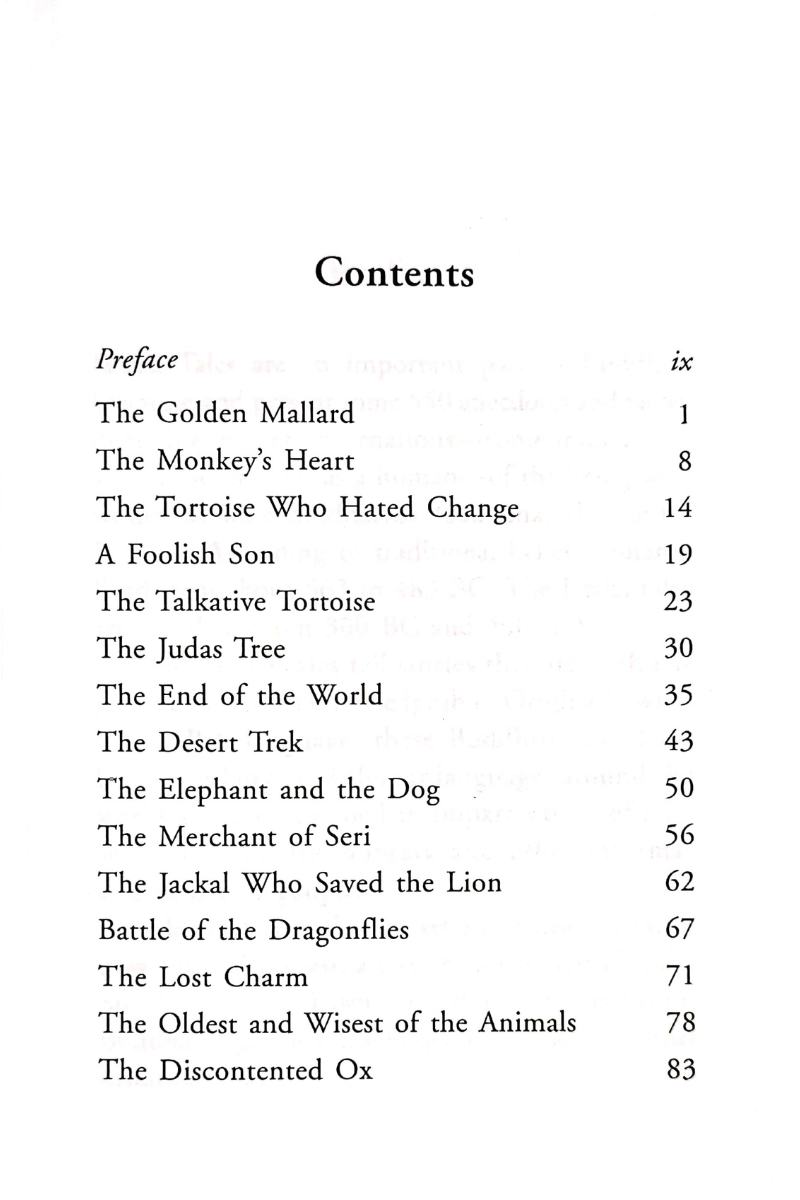 Jataka Tales - Rachael Mac Bean