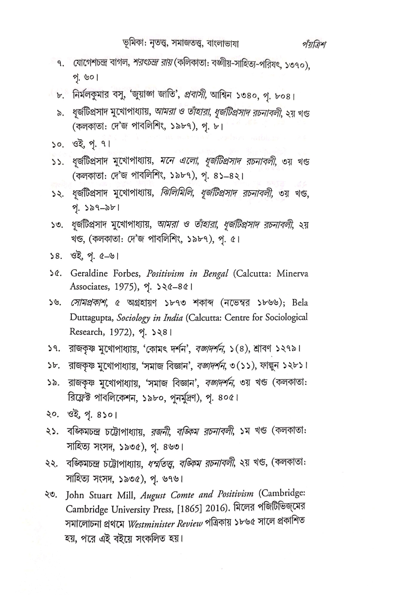 Bangla Bhasay Samajvidyacharcha — Pradip Basu