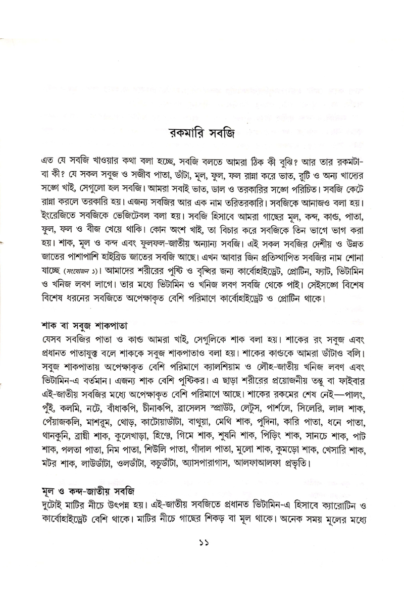 Keno Khabo Sabji - Gostho Nyayban