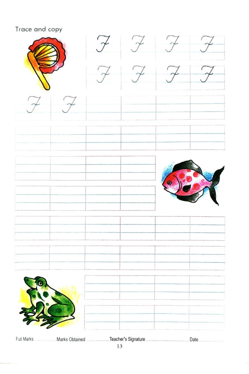 Samsad Graded Cursive Writing Book 1