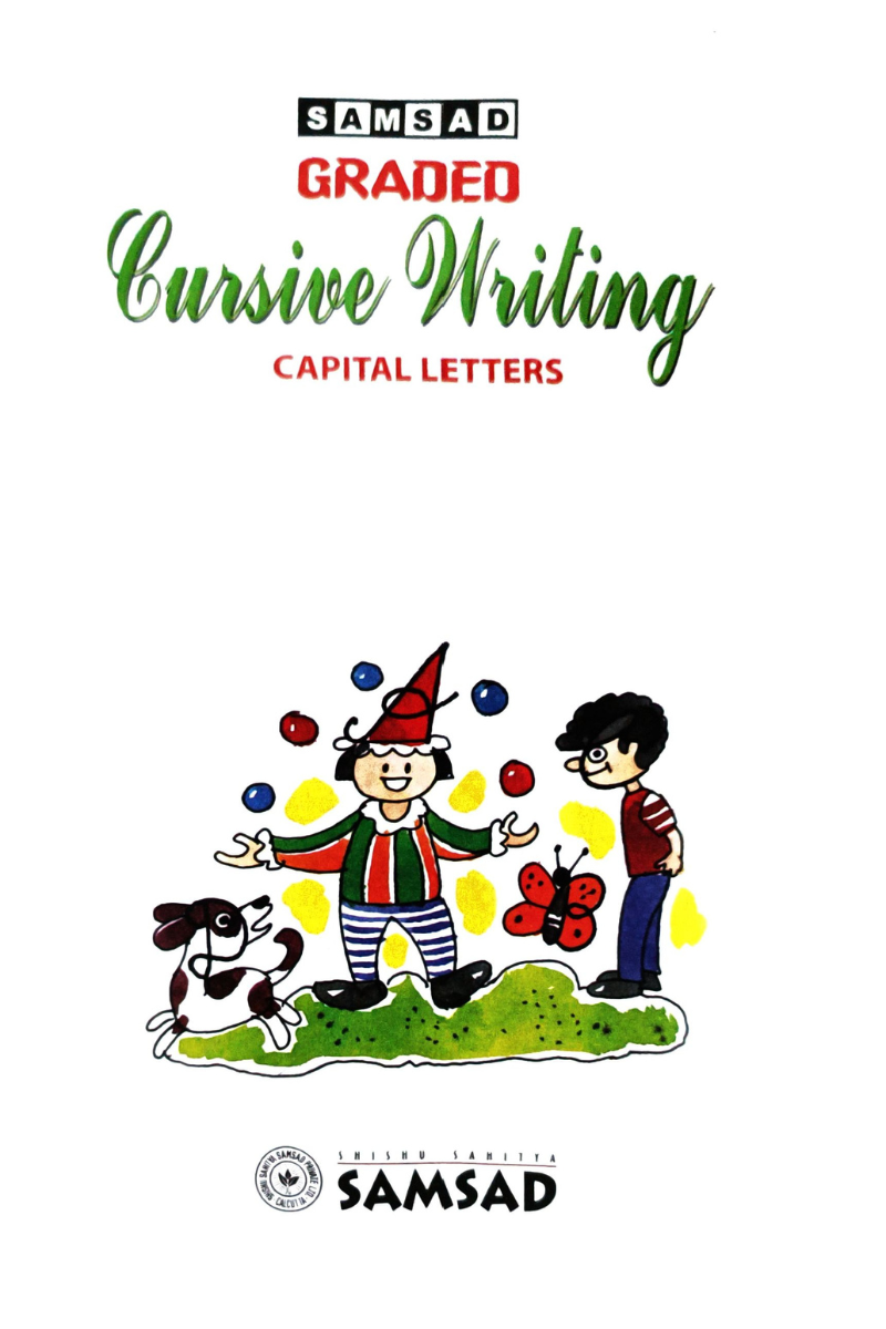 Samsad Graded Cursive Writing - Capital Letters