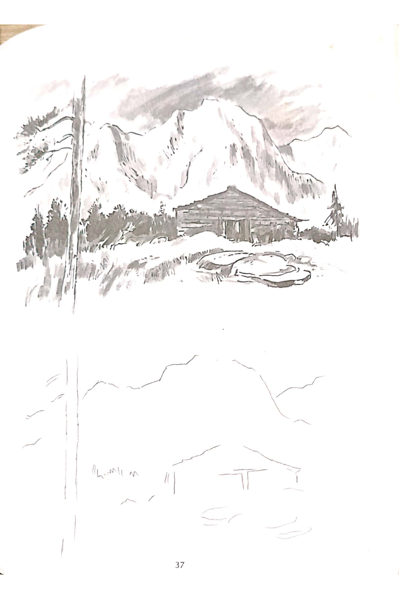 Samsad Sketches (Scenery) — Aloy Ghoshal