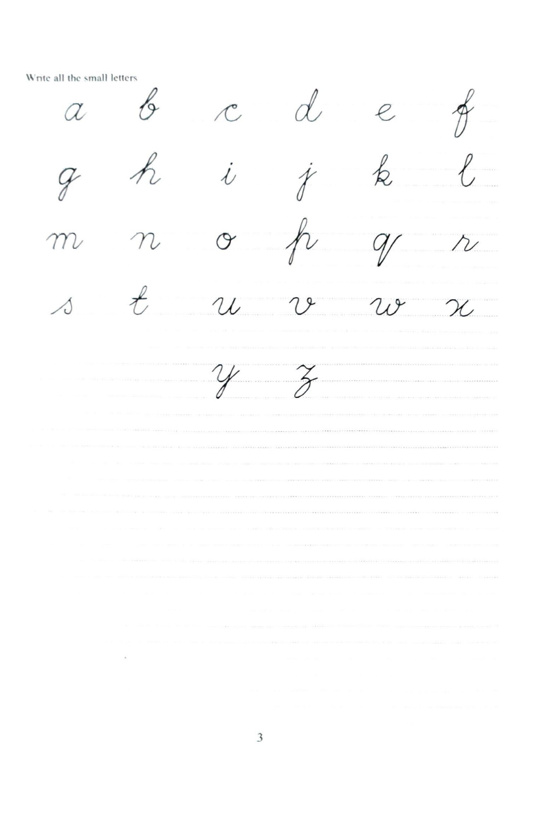 Samsad Cursive Writing 2