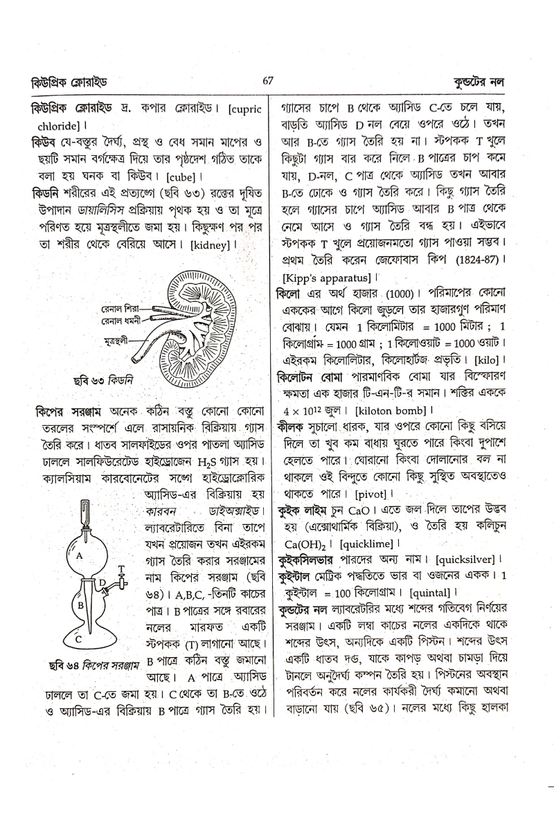Samsad Bigyan Abhidhan - Jitendrachandra Mukhopadhyay