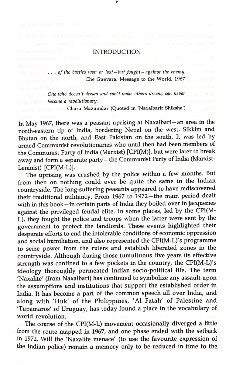 In the Wake of Naxalbari - Sumanta Banerjee
