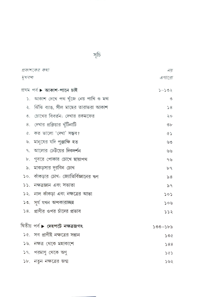 Nakshatrer Sathe Katha Kay Prithibir Pran — Biman Nath