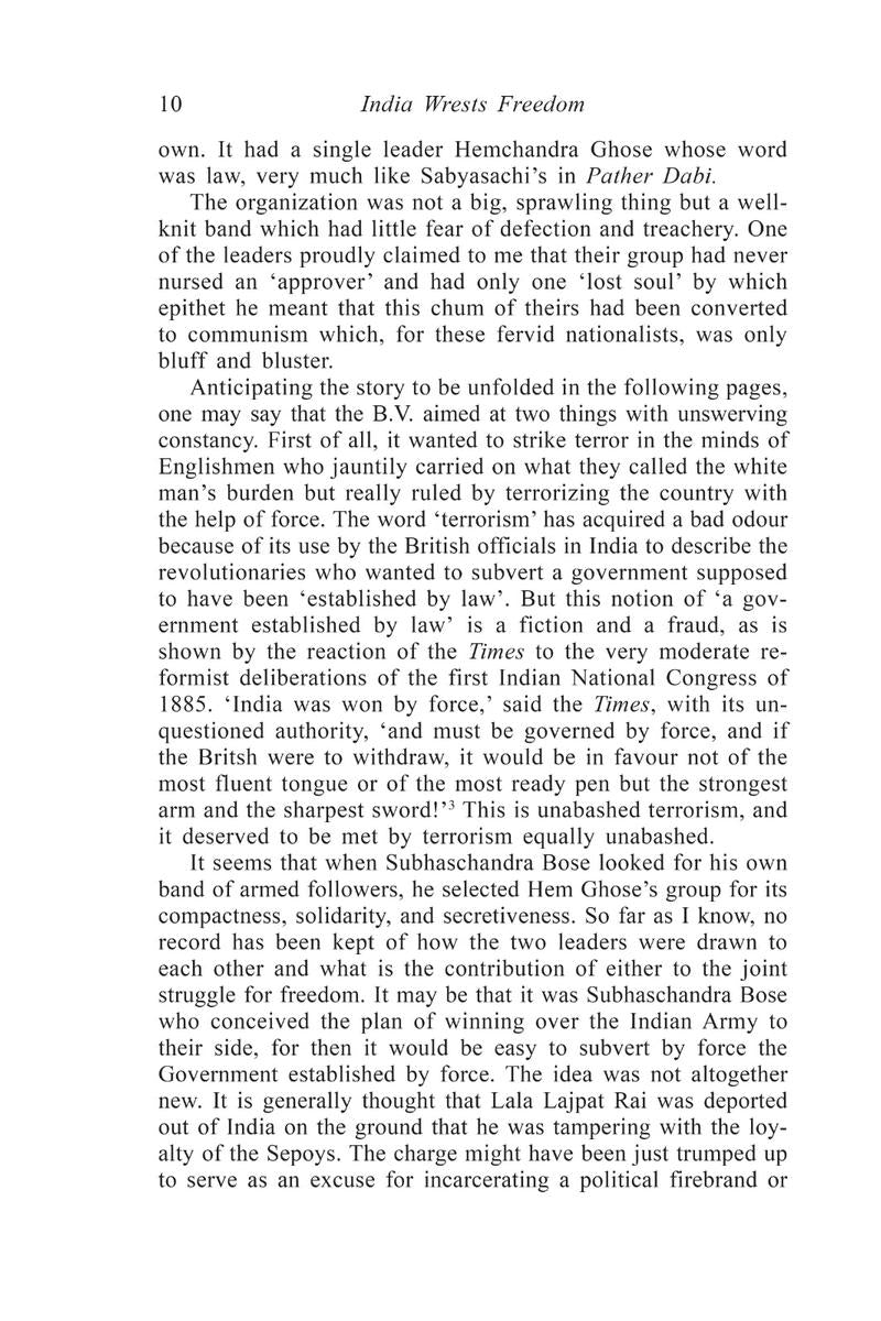 India Wrests Freedom