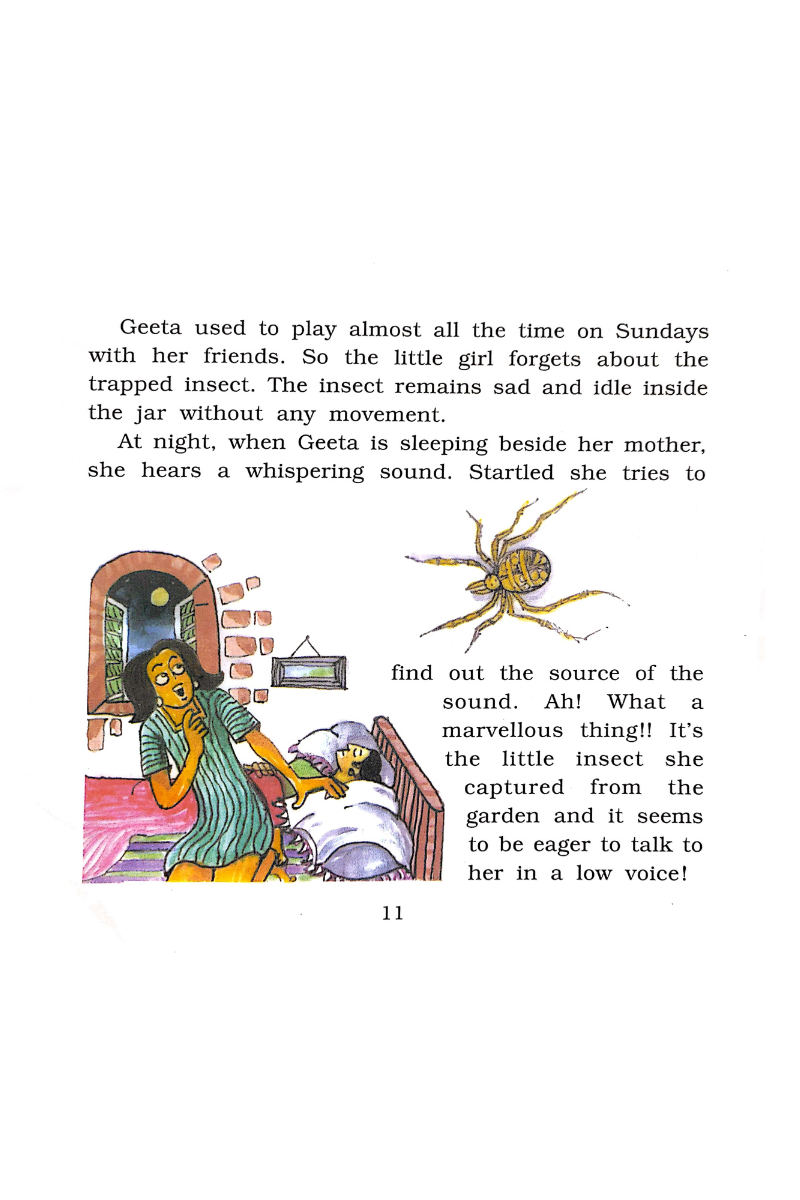 Little Spider and Geeta - Parthasarathi Chakraborty