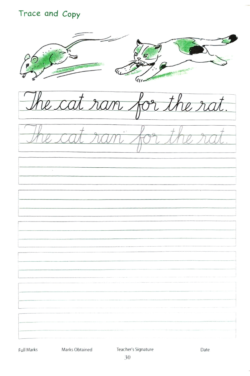 Samsad Graded Cursive Writing Book 2