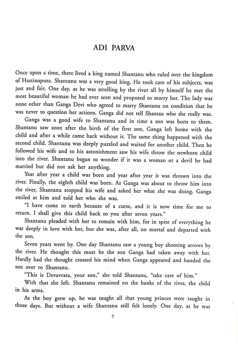 Mahabharata For The Young