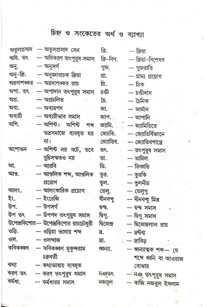 Samsad Kishor Bangla Abhidhan - Subhash Bhattacharya