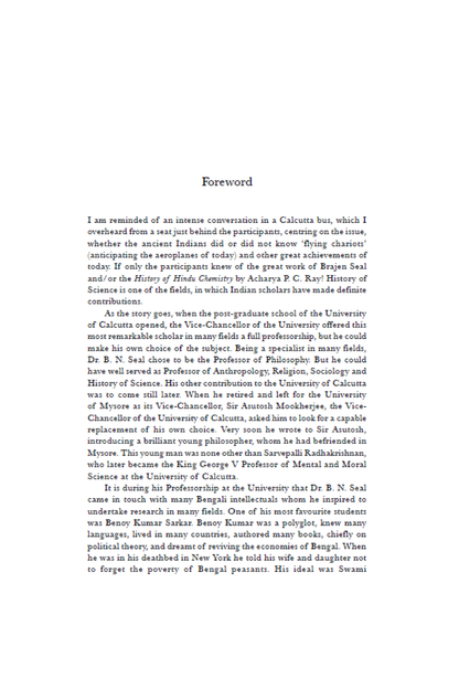 Selected Works of Brajendranath Seal Vol. II