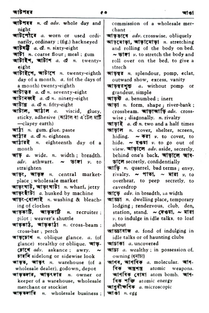 Samsad Student’s Bengali-English Dictionary — Golokendu Ghosh